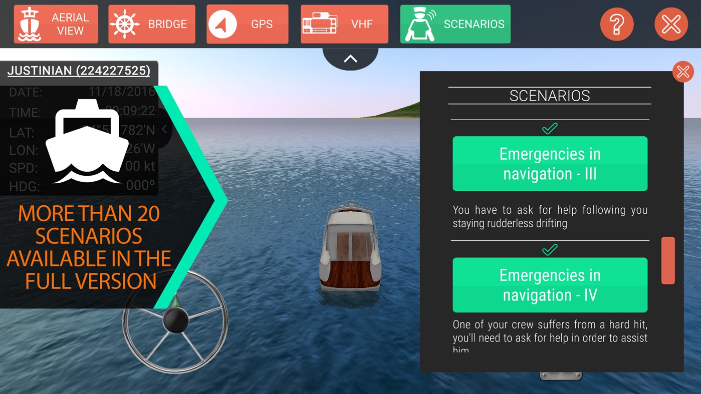 #2. VHF Trainer Lite (Windows) Podle: Advenio Software