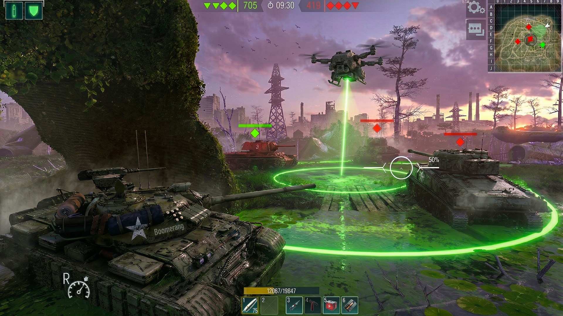 Battle Tanks — Online WW2 PvP Tank Shooter Game screenshot
