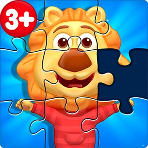 Puzzle Kids - Formes d'animaux et puzzles