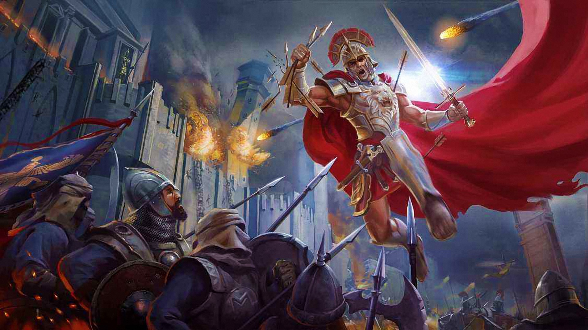 get defense war hero crazy creeps