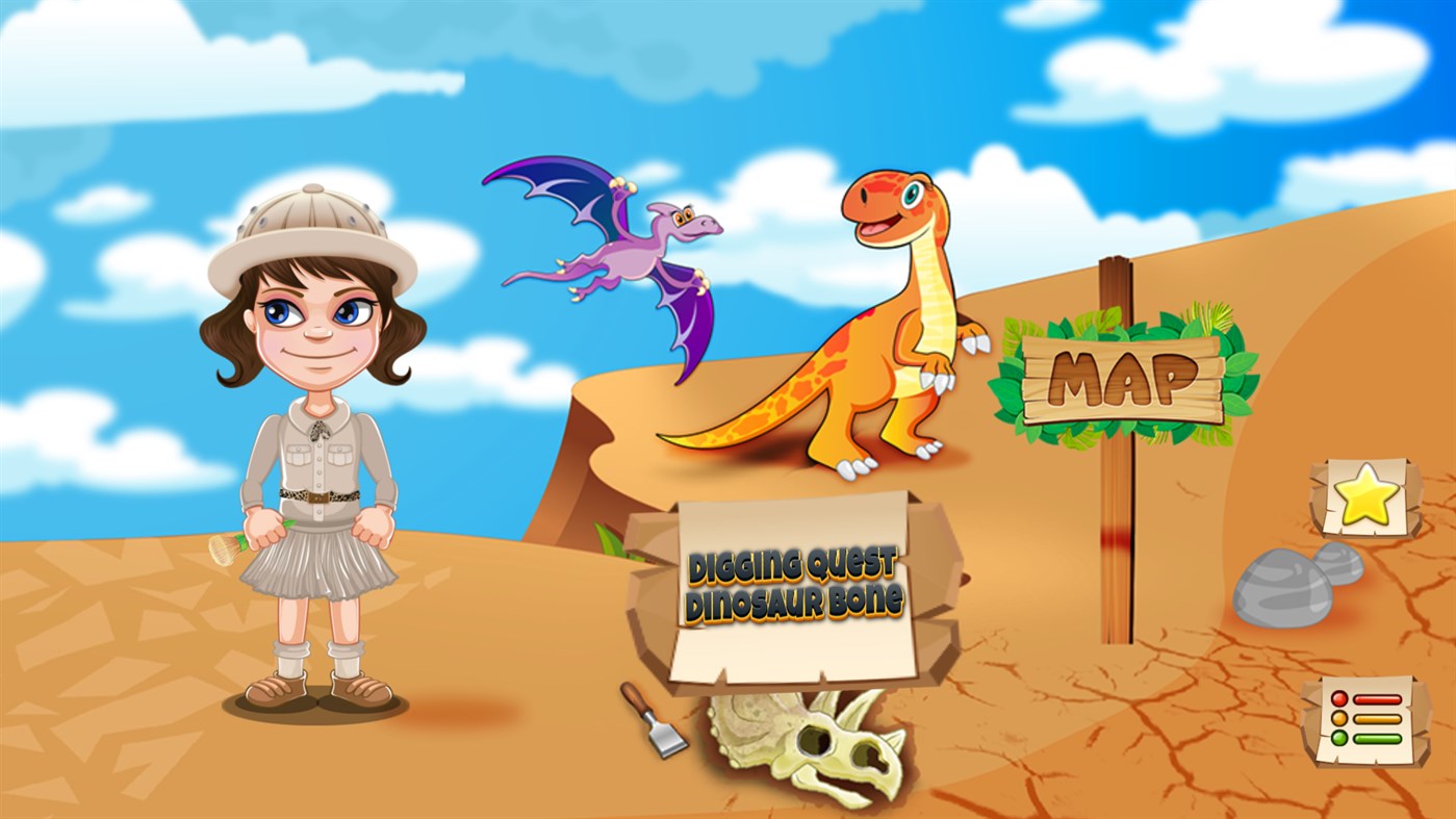 #3. Digging Quest: Dinosaur Bone (Windows) Podle: Steven Ramirez