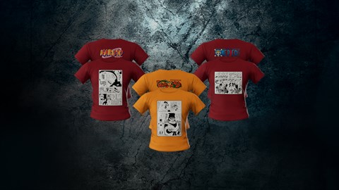 JUMP FORCE - 3 Manga T-Shirts Pack