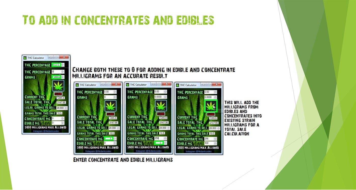 #3. THC Calculator (Windows) 由: AkDankCodez