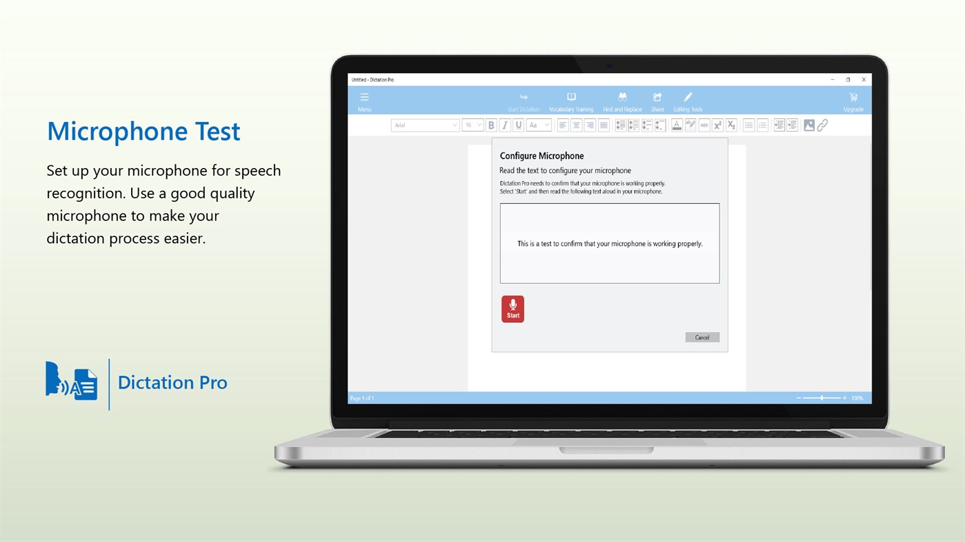 #2. Dictation Pro (Windows) 由: DeskShare