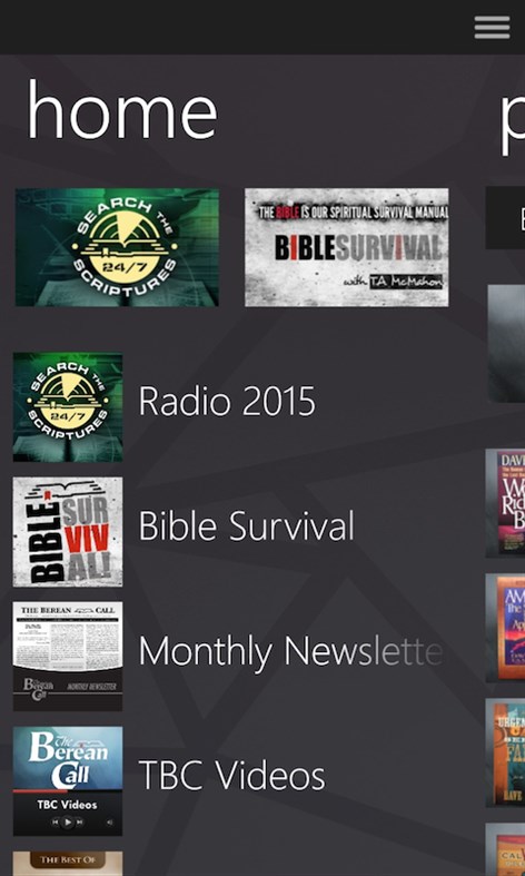 #1. The Berean Call (Windows) Με: ‪Subsplash Inc‬