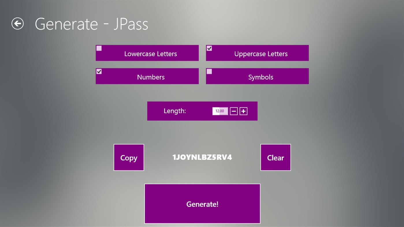 #2. JPass (Windows) Podle: JLoukas