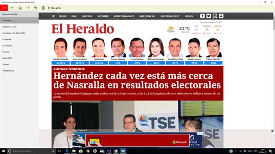 News from Honduras screenshot 1