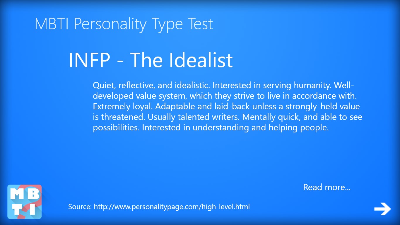 Myers Briggs Type Indicator Personality Testing Services Of Lawrimore