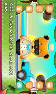 Bear Dress Up Games for Kids and Toddlers screenshot 4