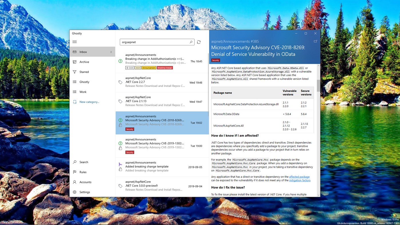 #1. Ghostly (Windows) Door: Spectre Systems AB
