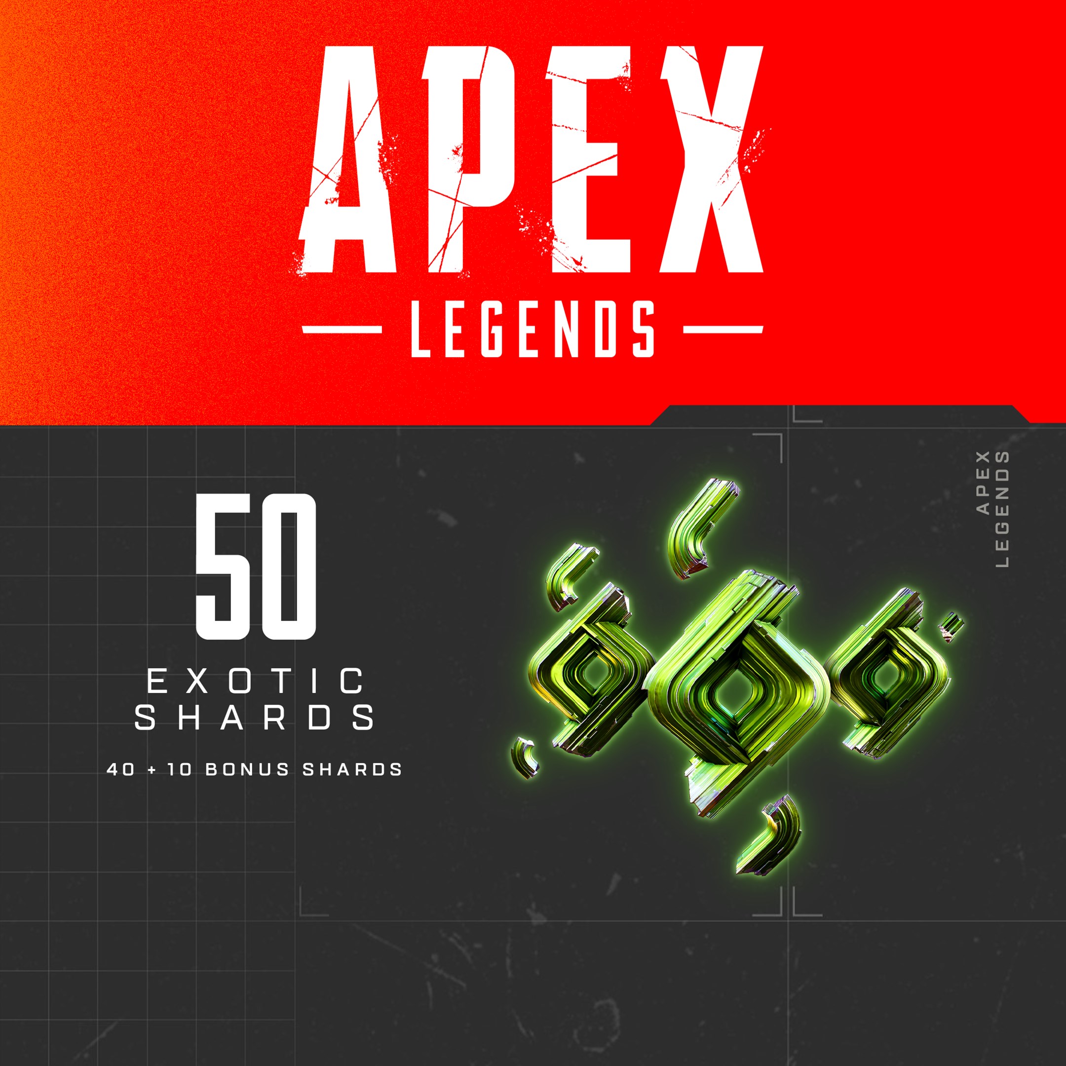 Apex Legends™ - 40 Exotic Shards + (10 Bonus Exotic Shards)
