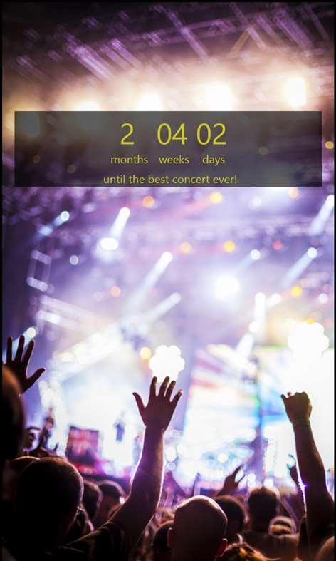 Countdown‼ (Event Reminders, Timer and Calendar Event Countdowns ) Screenshots 1