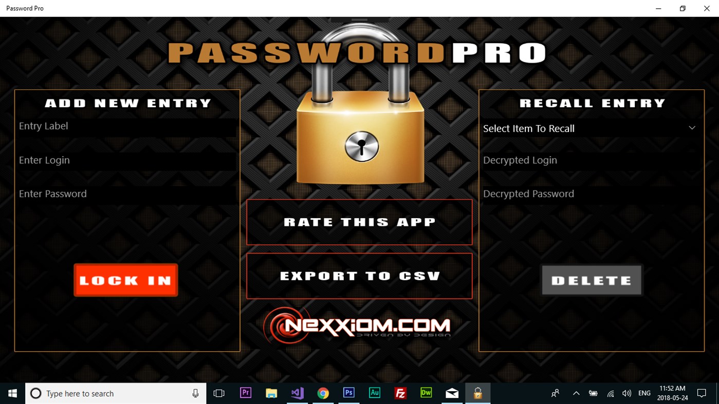 #2. Password Pro (Windows) De: Nexxiom.Com