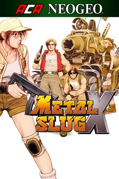 Cover poster for ACA NEOGEO METAL SLUG X for Windows