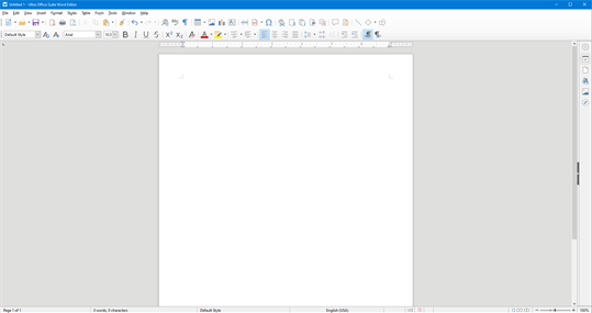 Ultra Word Editor screenshot 1