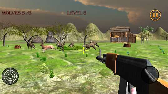 Wolf Attack - Deer Rescue screenshot 5