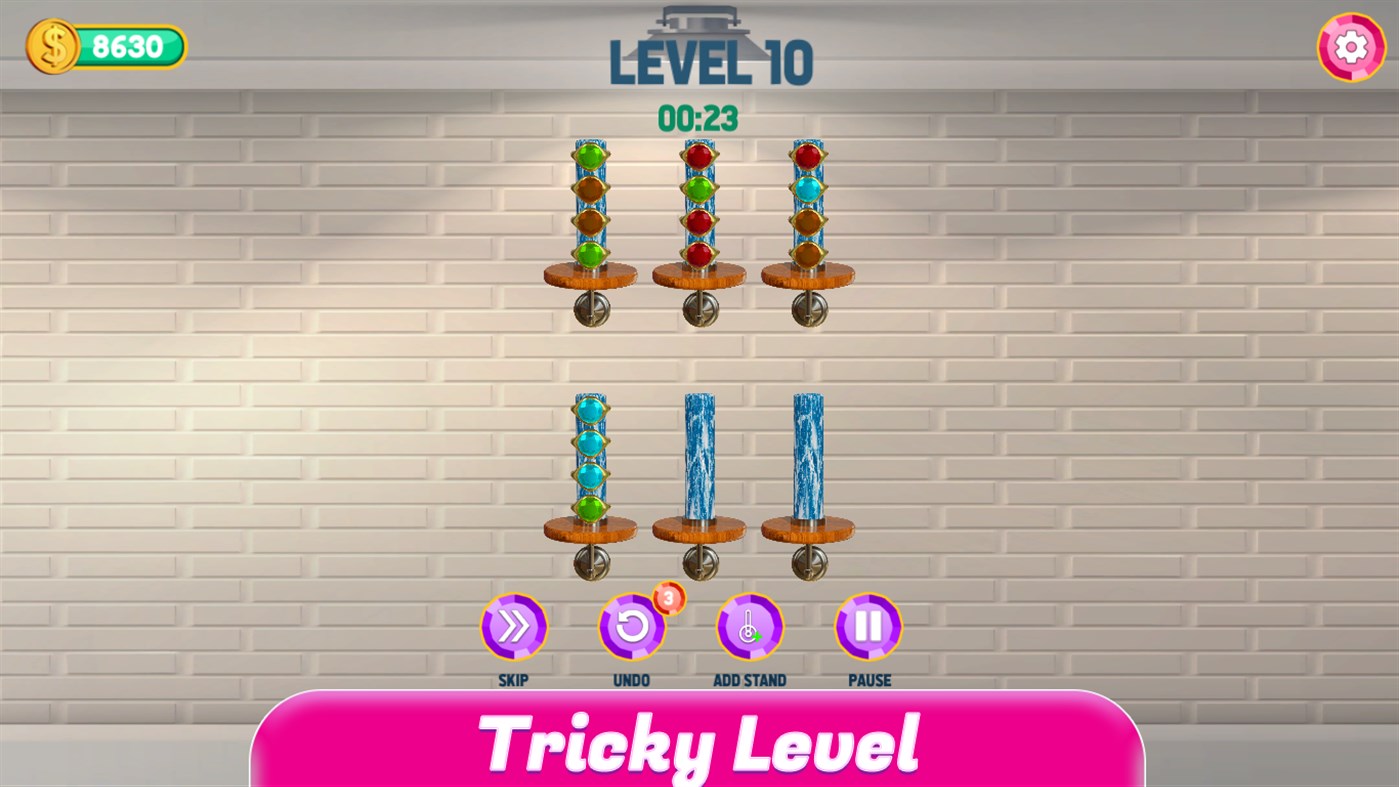 #3. Ring Sort Color Puzzle Game (Windows) 由: Margala Games