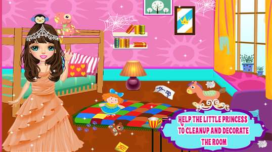 Princess Room Cleanup - Cleaning & Decoration screenshot 3