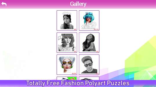 Fashion Poly Art - Color by Number , Coloring Puzzle screenshot 3