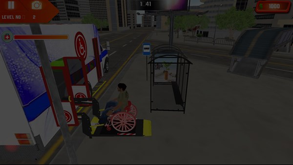Wheelchair on City — 3