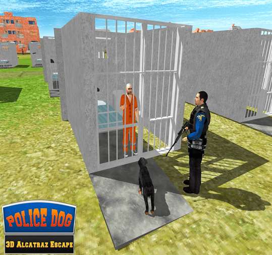 Police Dog 3D Alcatraz Escape screenshot 2