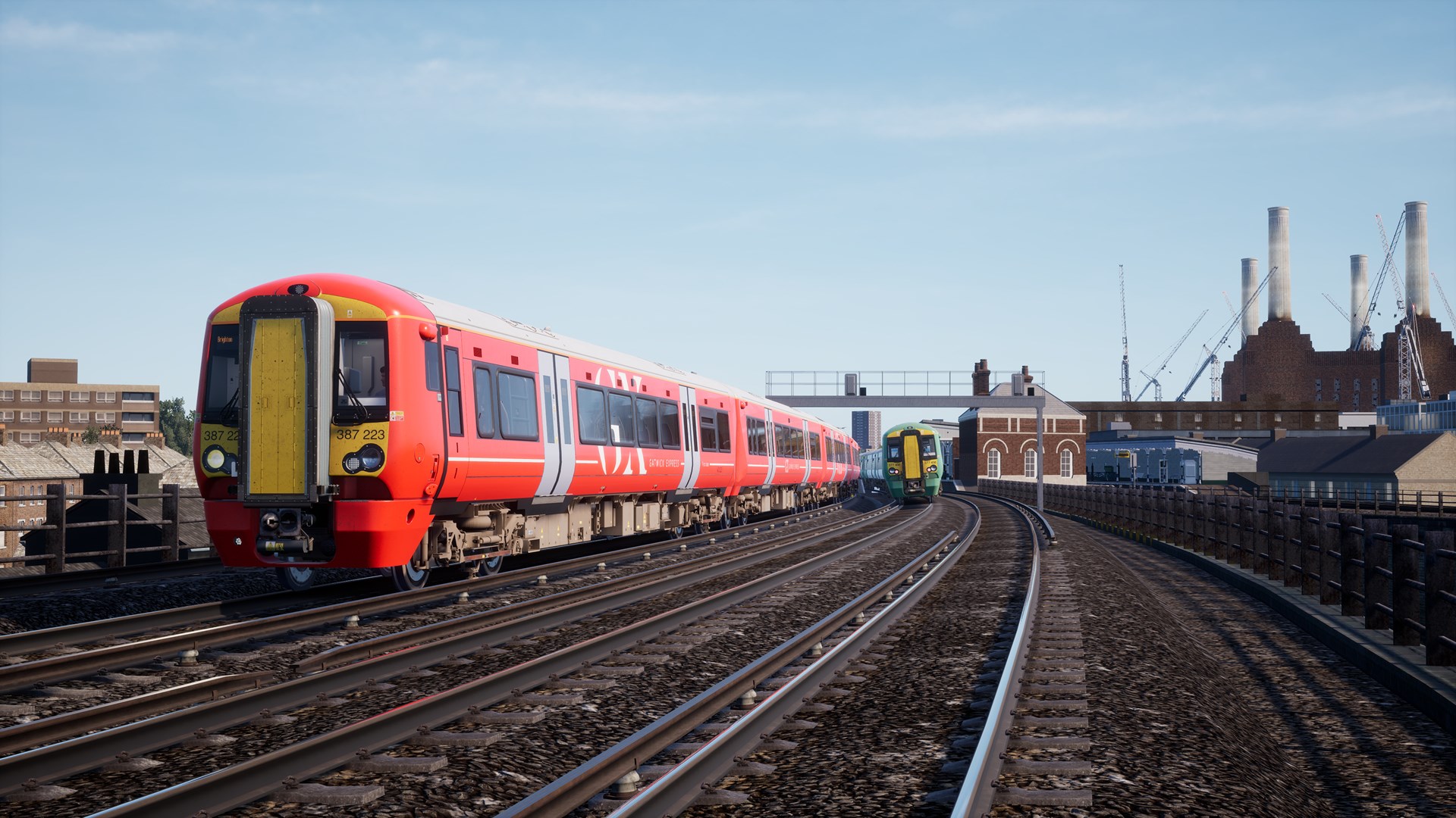 Train SIM World 2 London Underground. Commuter Route. Stream Train.