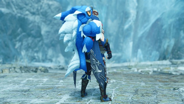 "Stuffed Lunagaron" Hunter layered weapon (Switch Axe) screenshot 3