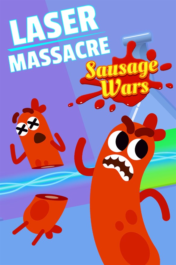 Sausage Wars: Laser Massacre DLC Xbox Series X|S and Xbox One cover art