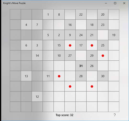 Knight's Move Puzzle screenshot 4