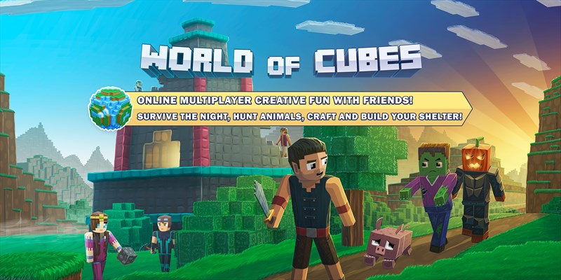 Comprar World Of Cubes Survival Craft Microsoft Store Es Es - how to use the new roblox multiplayer studio 2016