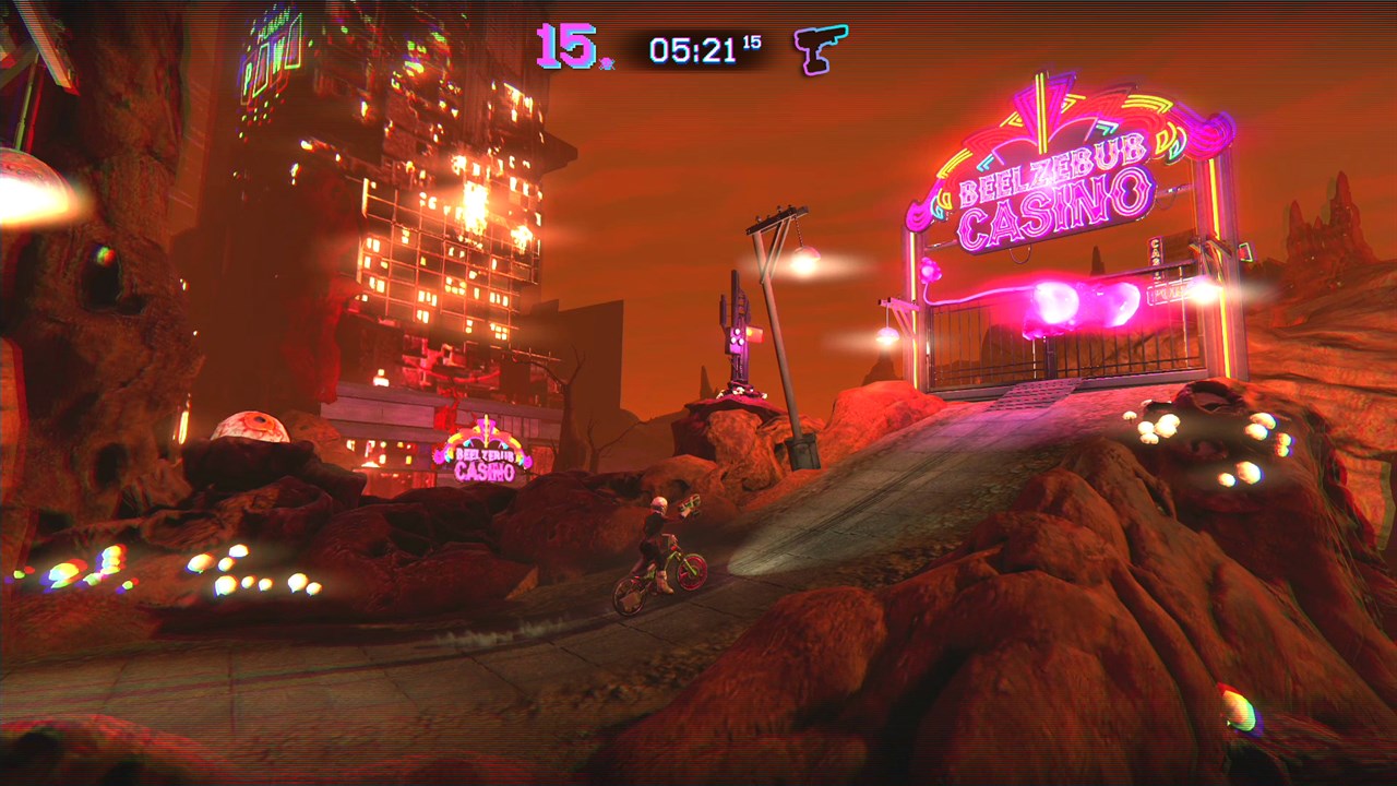 TRIALS OF THE BLOOD DRAGON screenshot 2