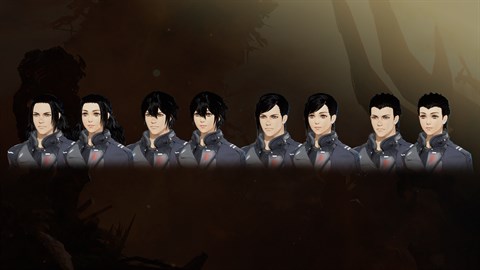 Ensemble de coupes de cheveux 8