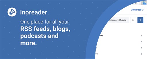 RSS Reader Extension (by Inoreader) marquee promo image