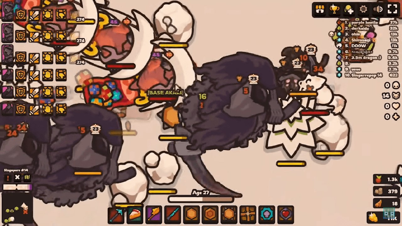 taming.io screenshot