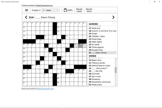 Best Crosswords Puzzle Future screenshot 1