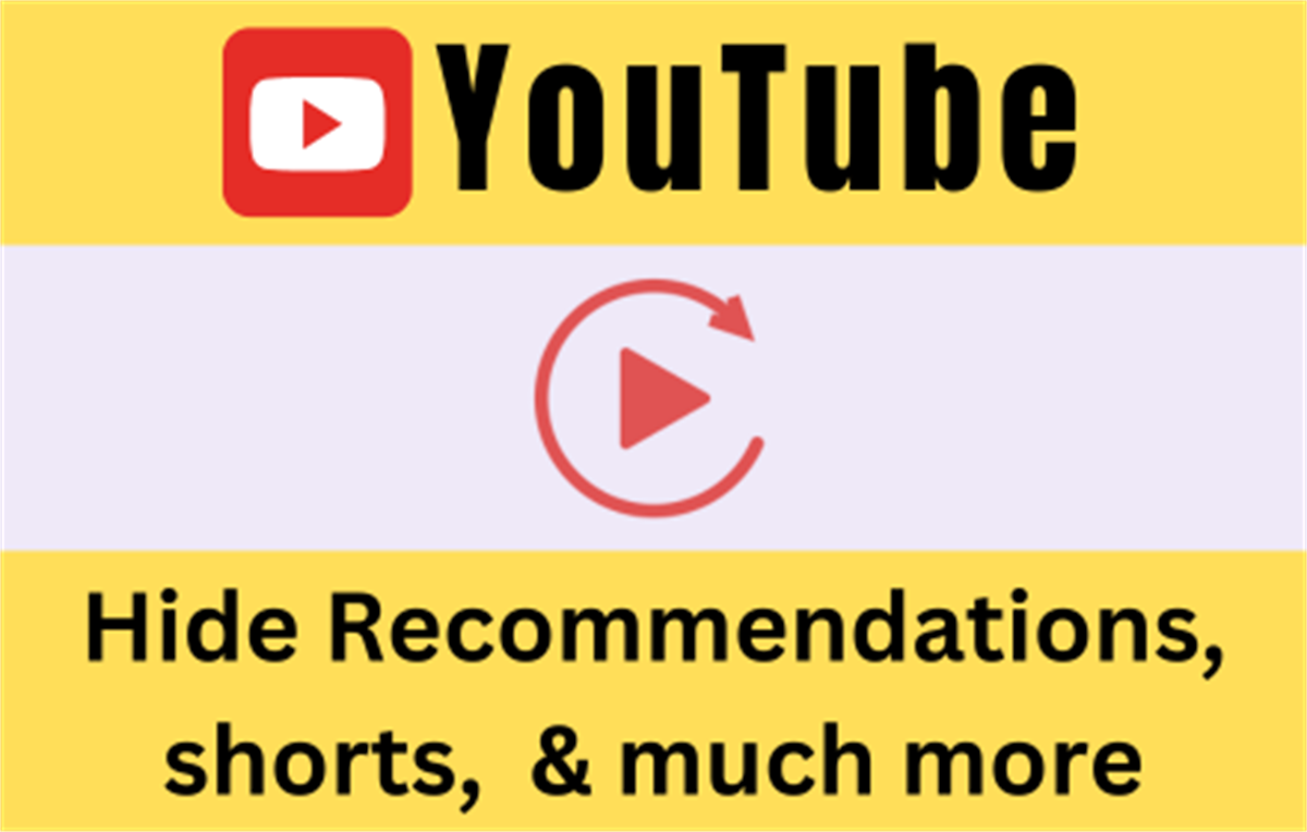 Filtered Youtube - Remove YouTube Recommended & Shorts