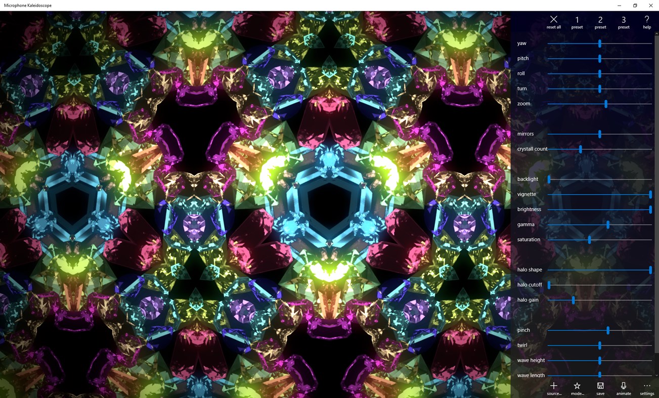 #4. Microphone Kaleidoscope (Windows) Ved: Airyware