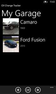 Oil Change Tracker screenshot 1