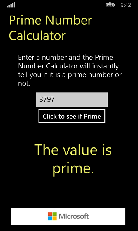 Get prime number calculator by dss microsoft store