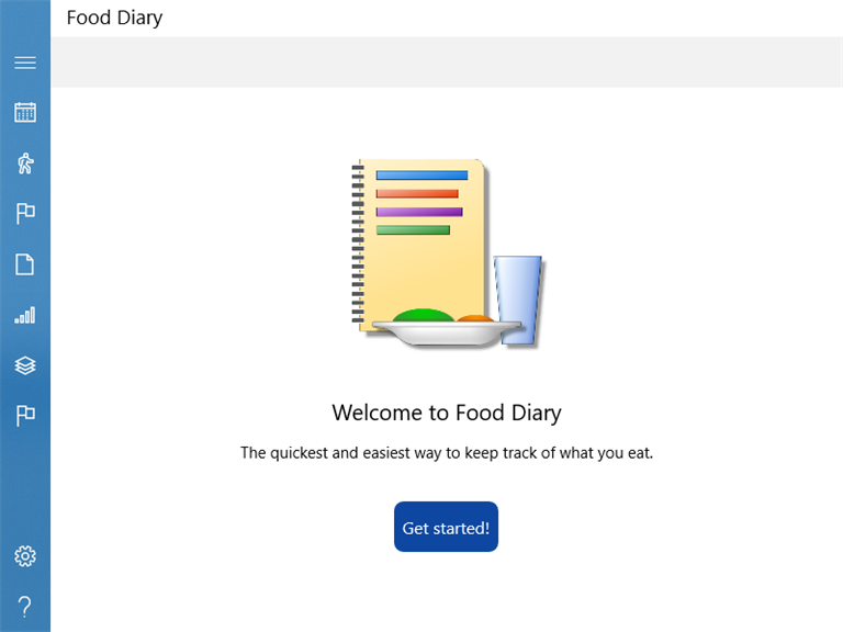 Diario alimentare - Microsoft Apps