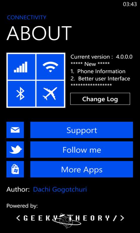 Connectivity Screenshots 2