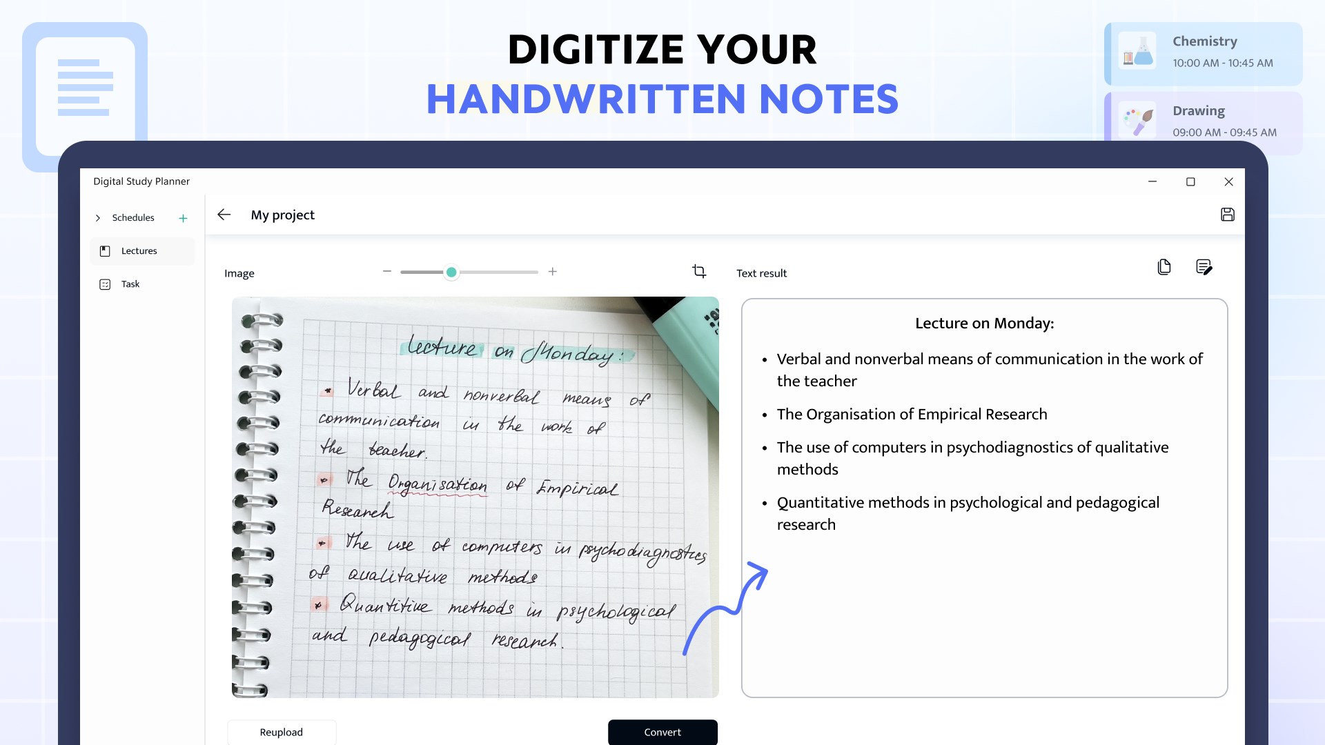 Digital Study Planner screenshot