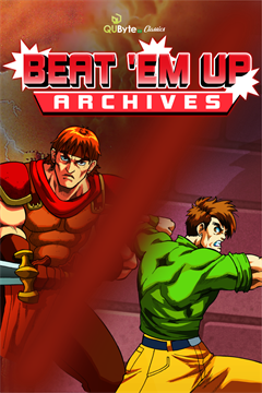 Cover poster for Beat 'Em Up Archives (QUByte Classics)