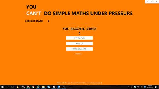 Simple Maths Under Pressure screenshot 3