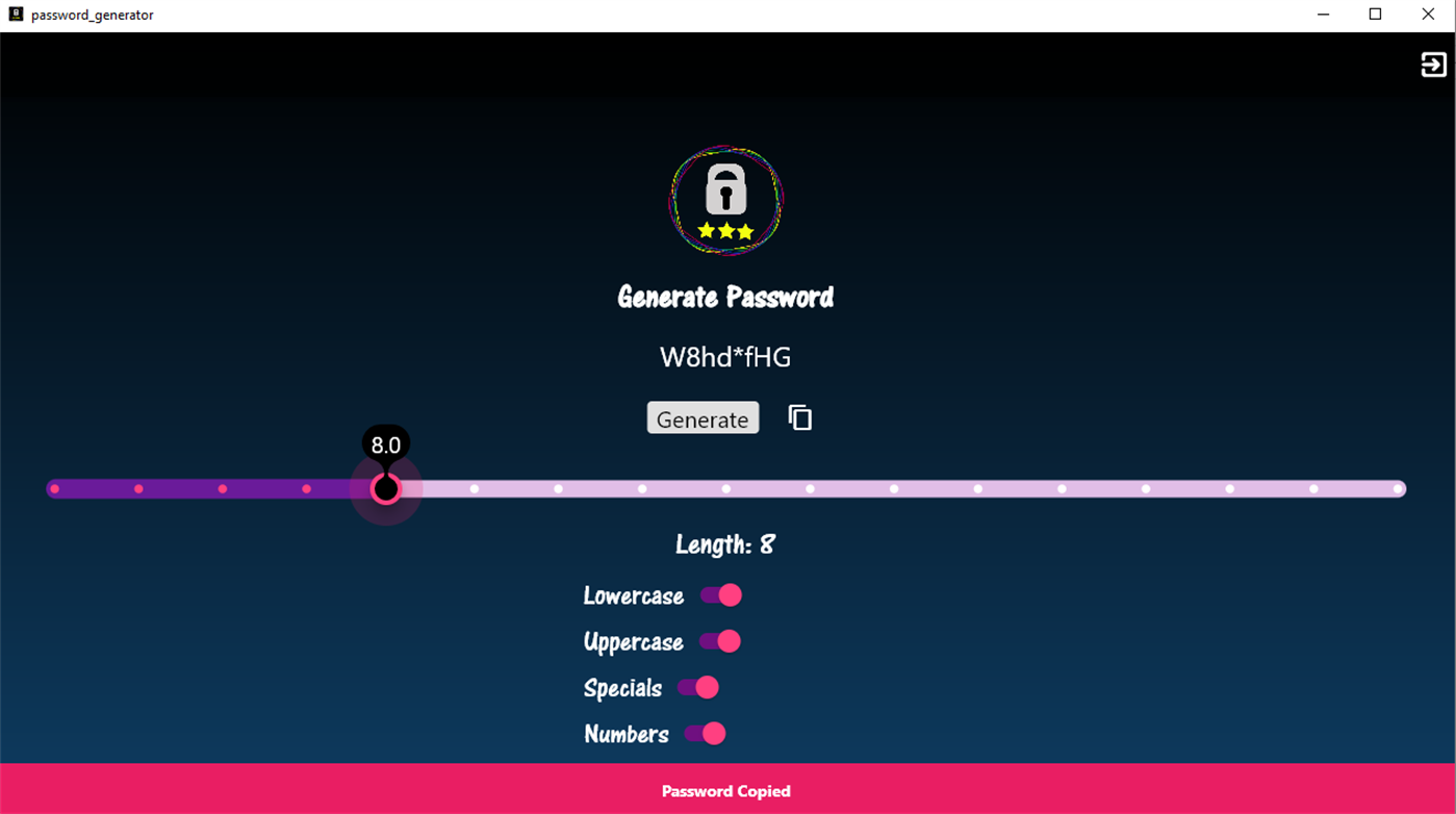 #8. Password Generator PassGen+ (Windows) 由: Michelle007