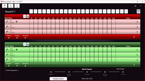 Bible Quiz Scoresheet Screenshots 2
