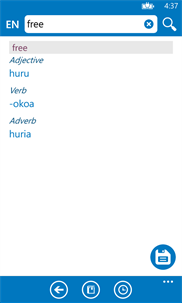 Swahili English dictionary ProDict Free screenshot 2