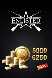 Enlisted - 5000 Gold + 1250 Bonus