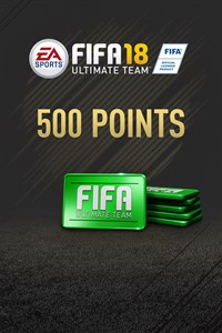 Pakke med 500 FIFA 18-point