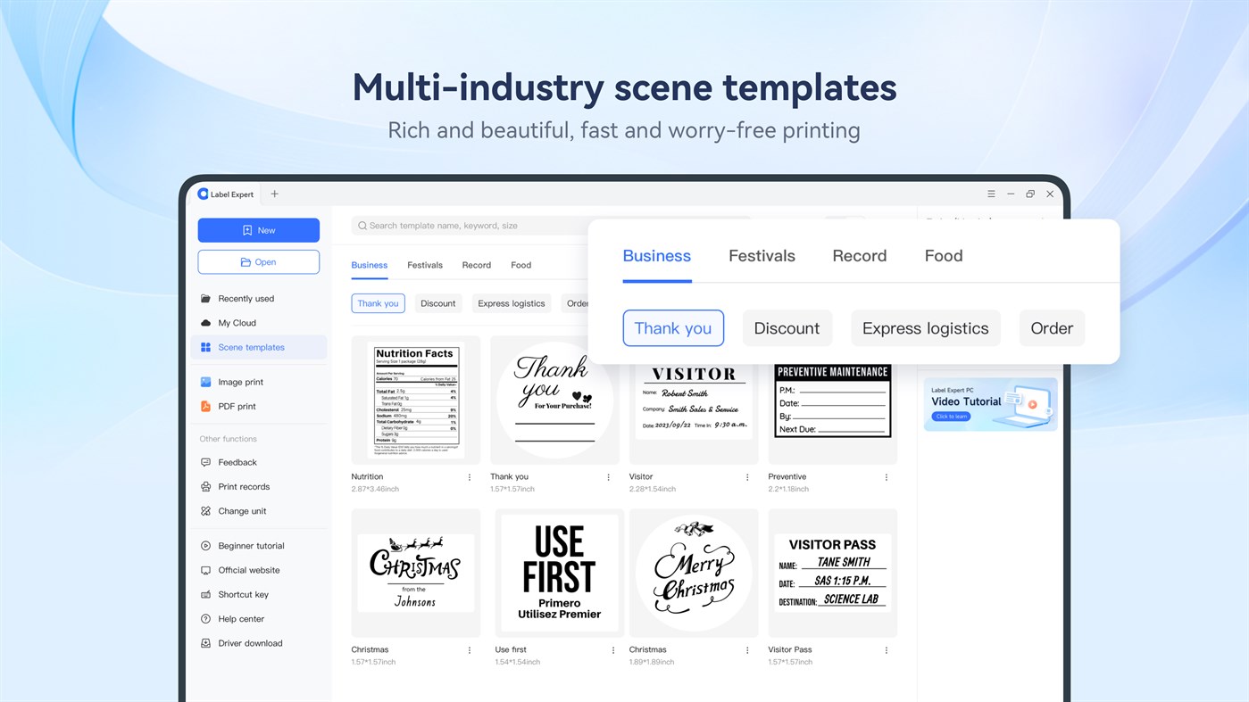 #2. Label Expert (Windows) Podle: AiYin